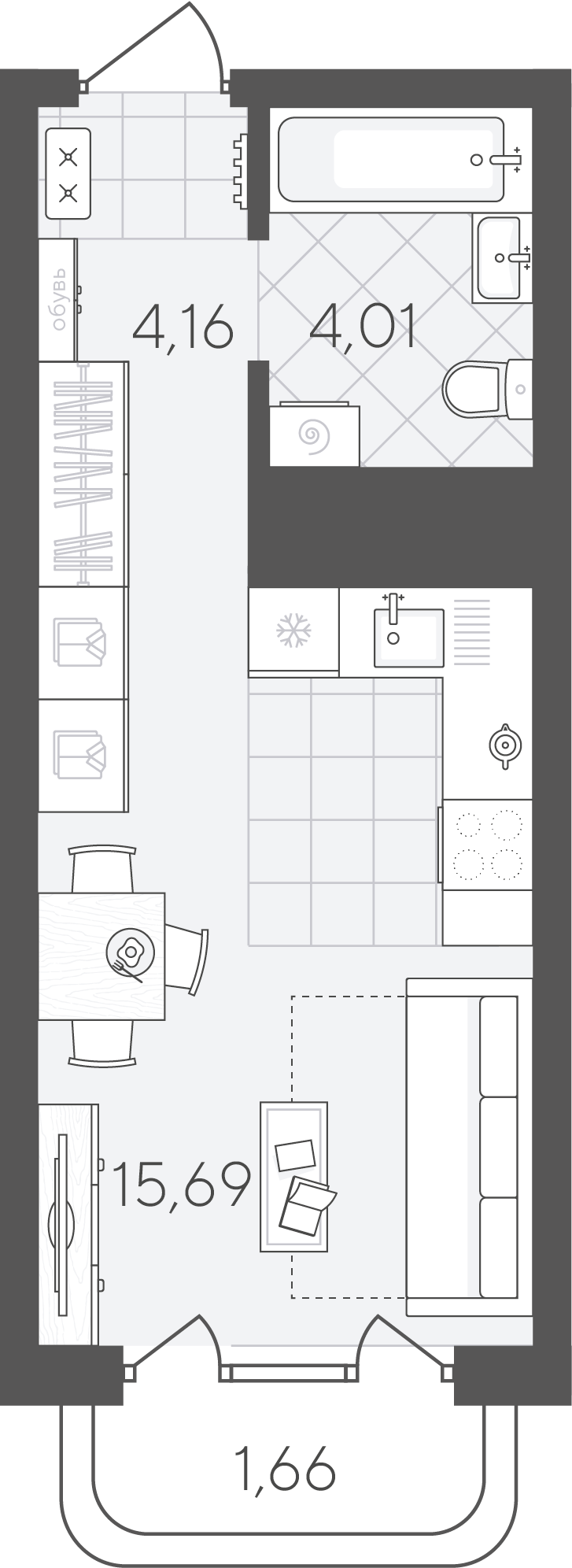 Скандиа. Квартал в Слободе