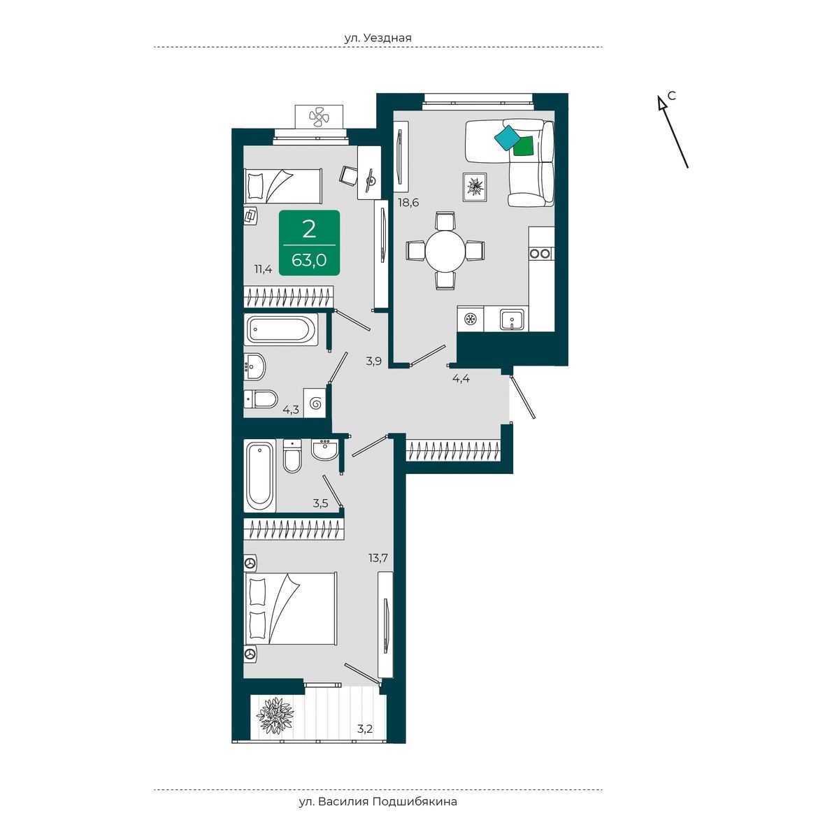 Уездные кварталы