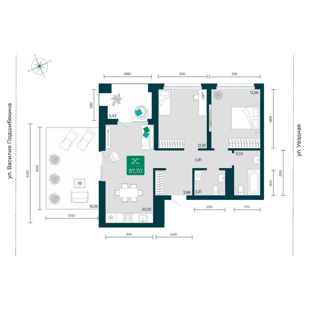 Уездные кварталы