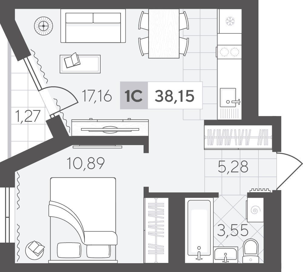 Скандиа. Квартал в Комарово Парк