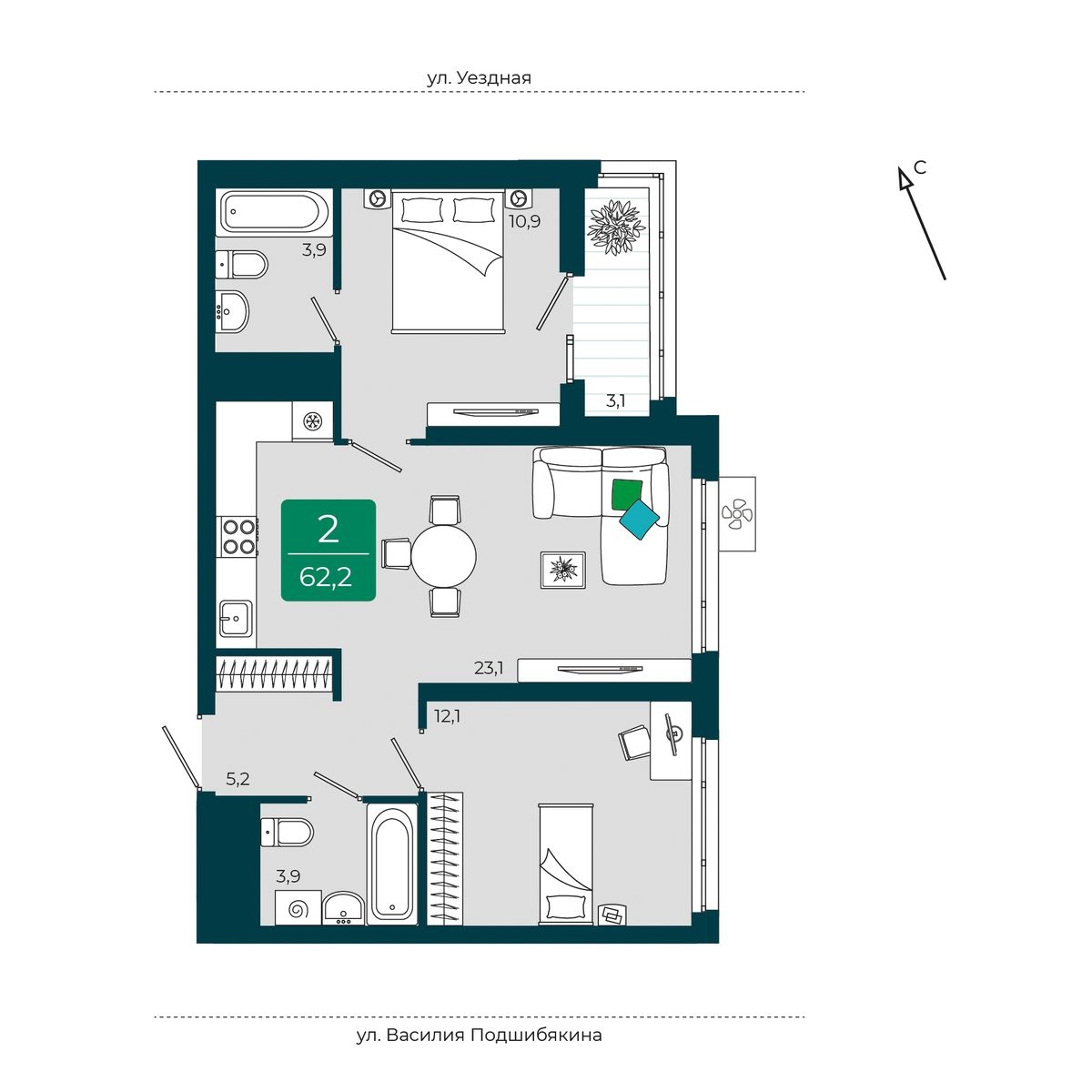 Уездные кварталы