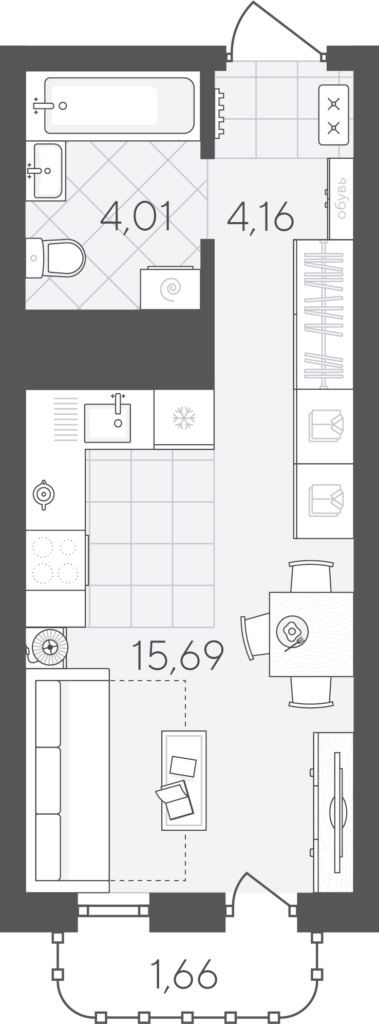 Скандиа. Квартал в Слободе