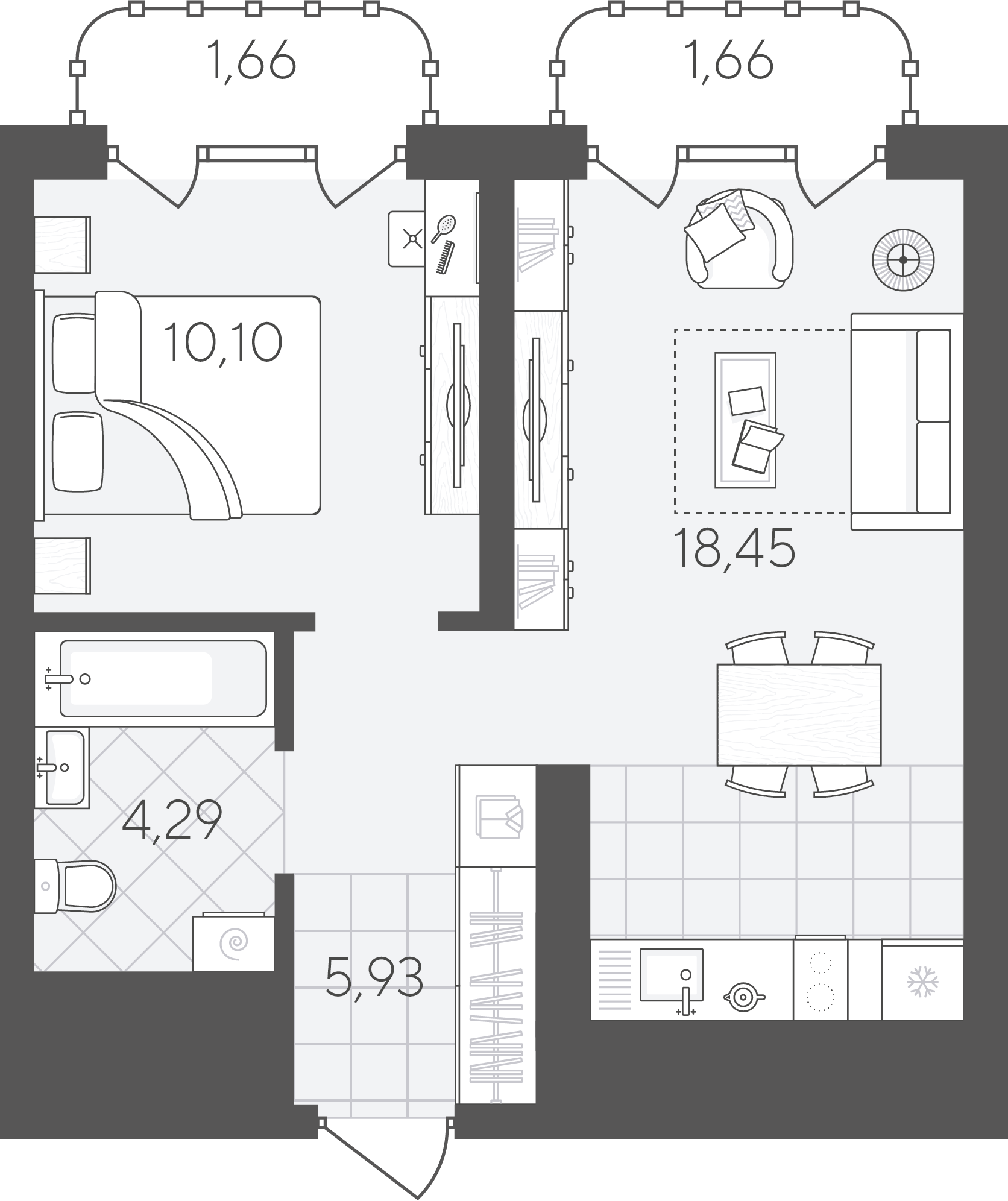 Скандиа. Квартал в Слободе