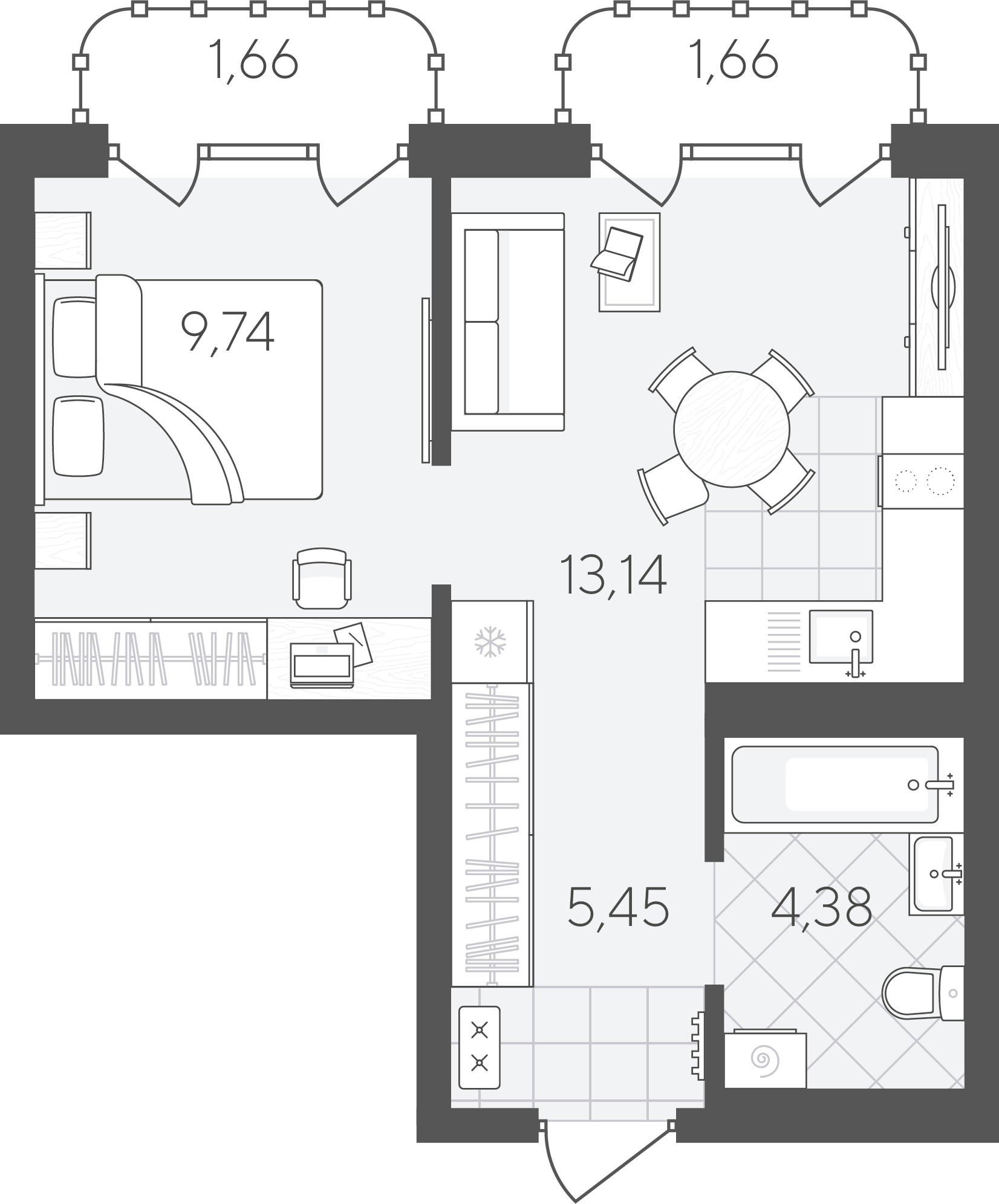 Скандиа. Квартал в Слободе