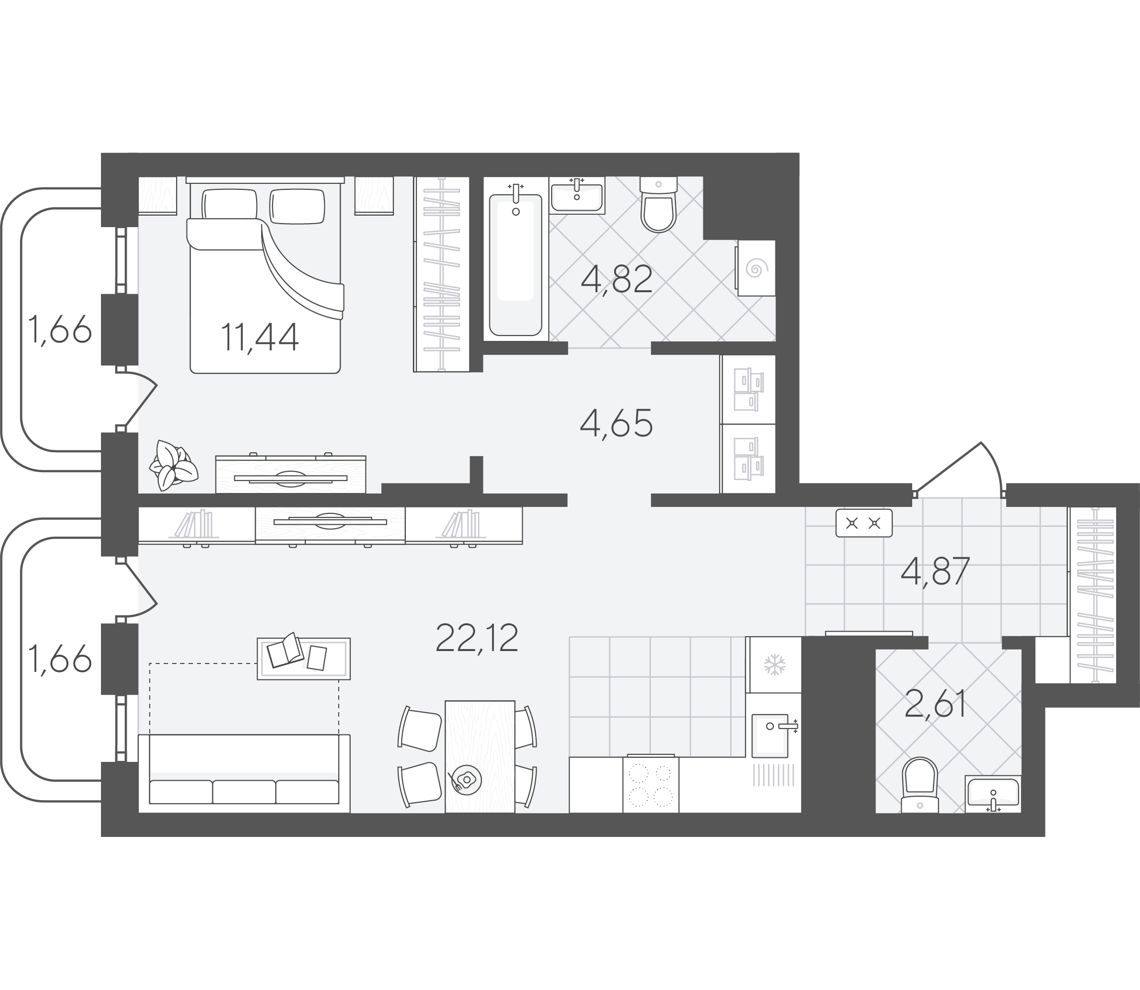 Скандиа. Квартал в Слободе
