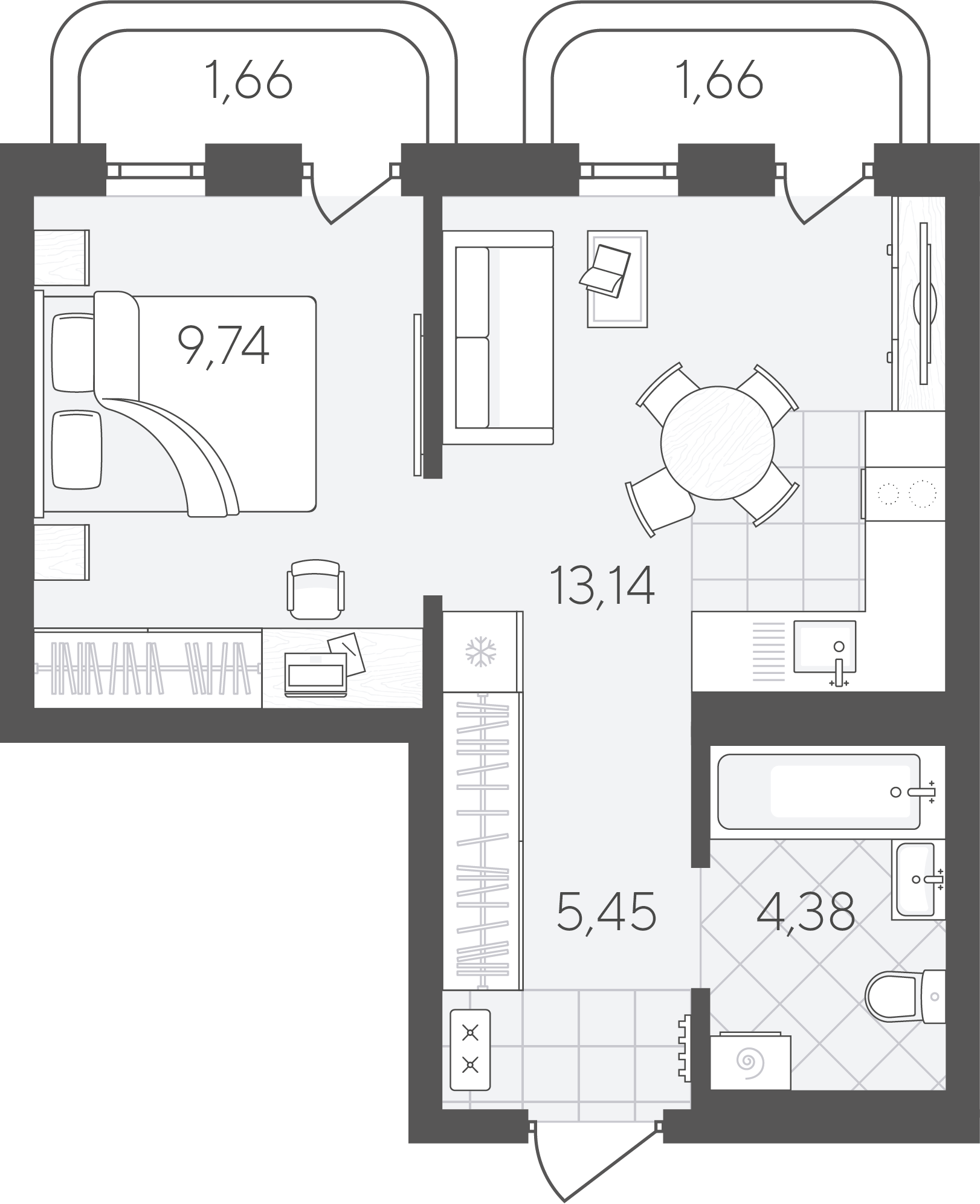 Скандиа. Квартал в Слободе