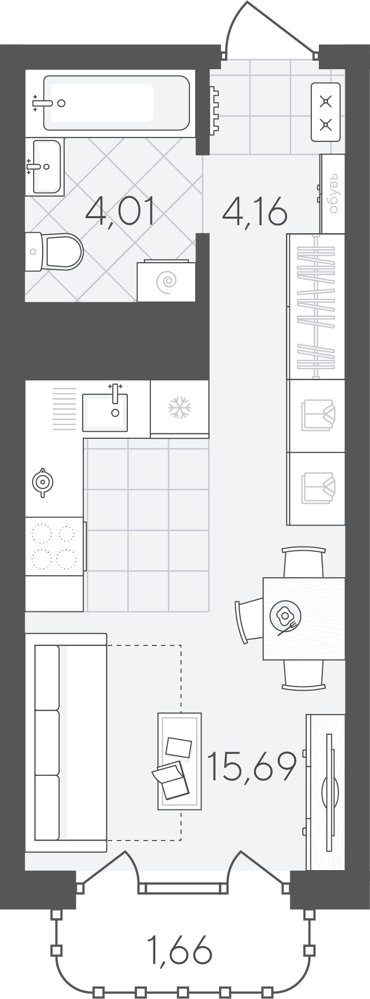Скандиа. Квартал в Слободе