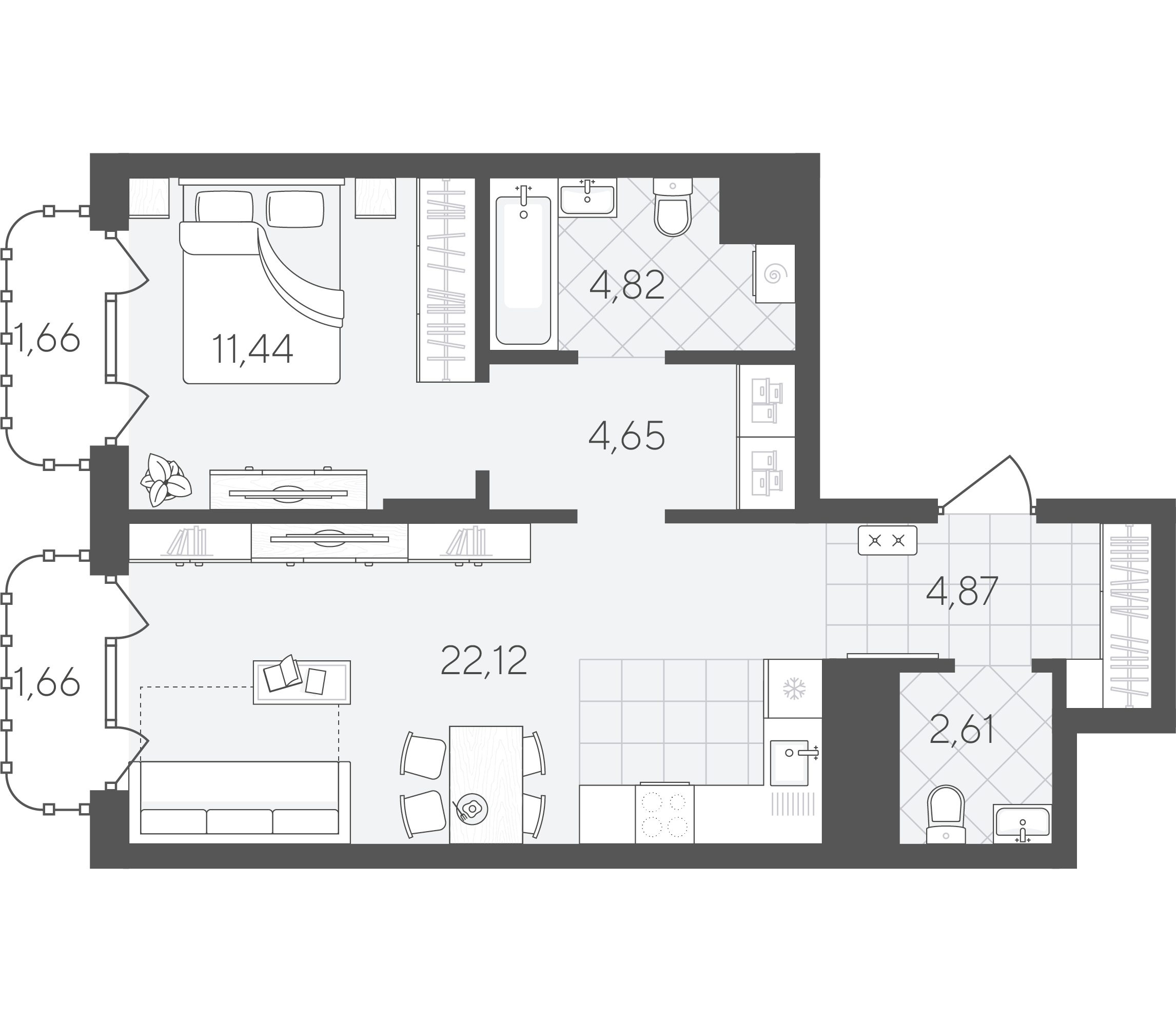 Скандиа. Квартал в Слободе