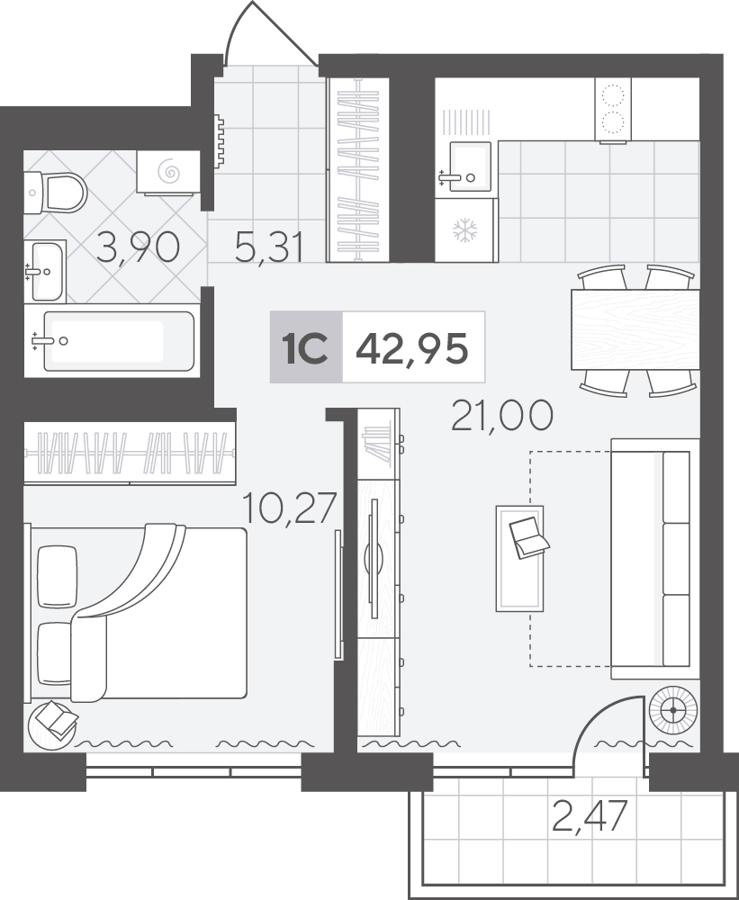 Скандиа. Квартал в Комарово Парк
