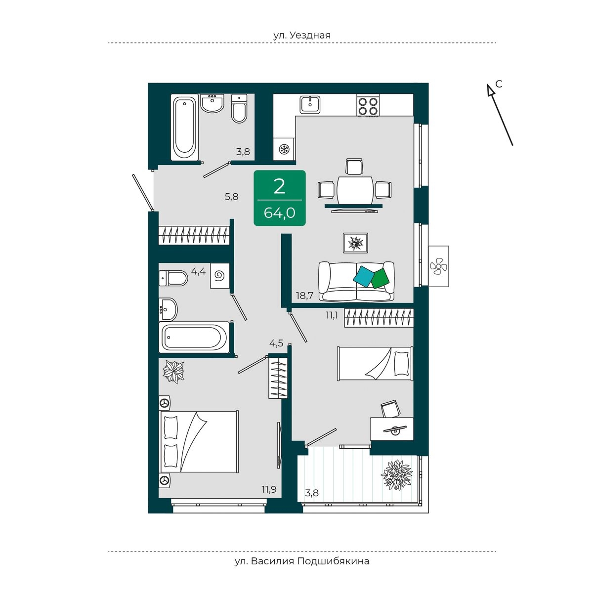 Уездные кварталы