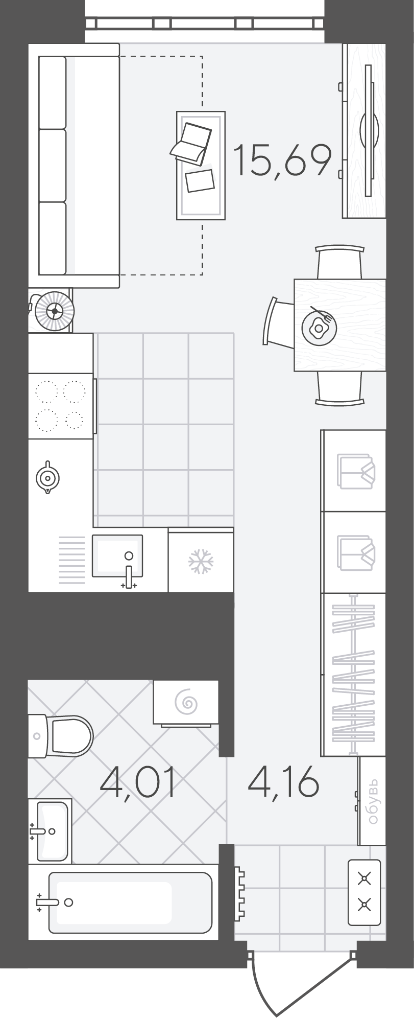 Скандиа. Квартал в Слободе