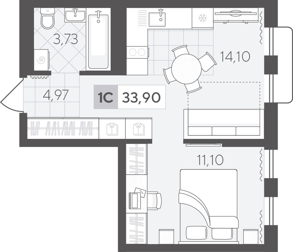 Скандиа. Квартал в Комарово Парк