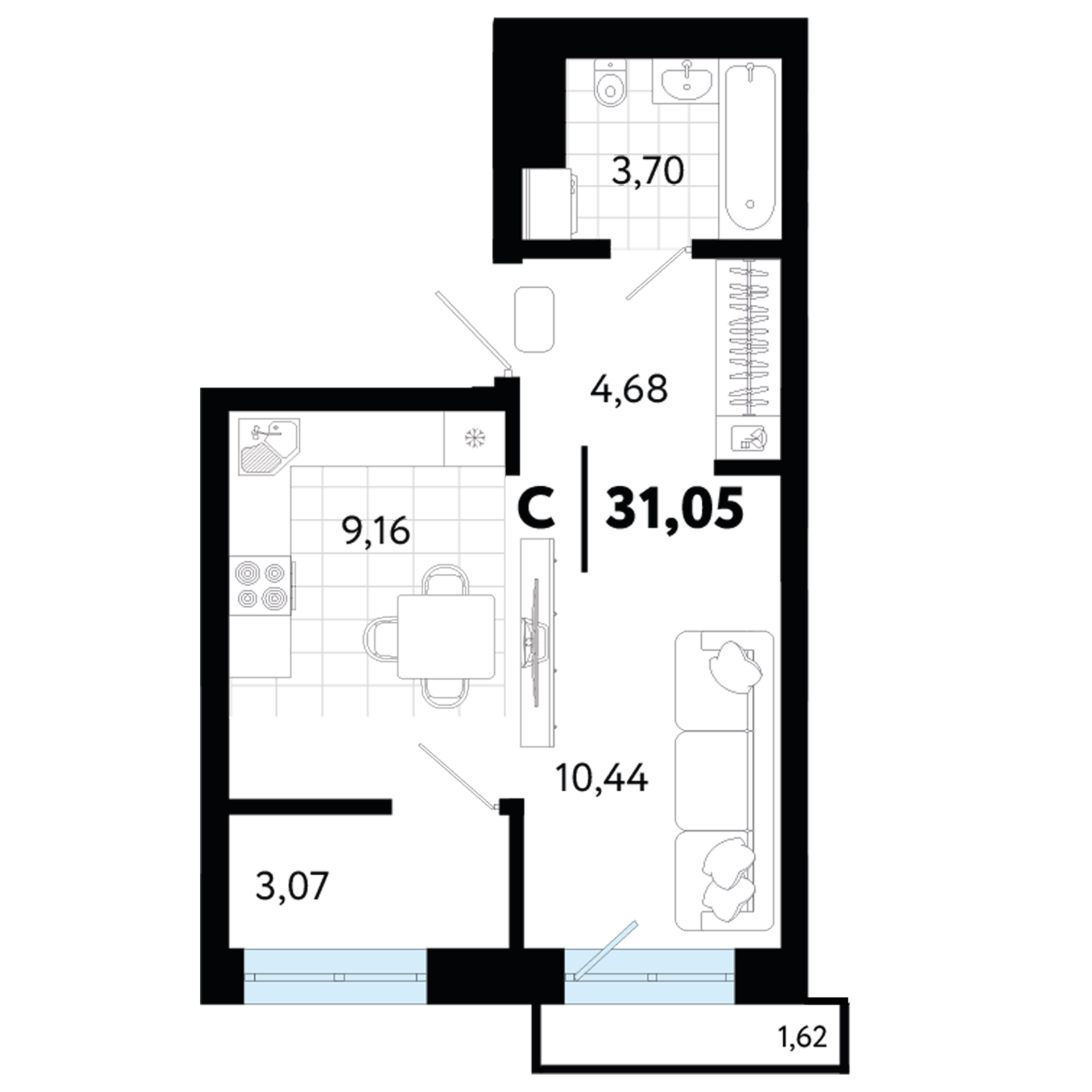 В Гагаринском парке