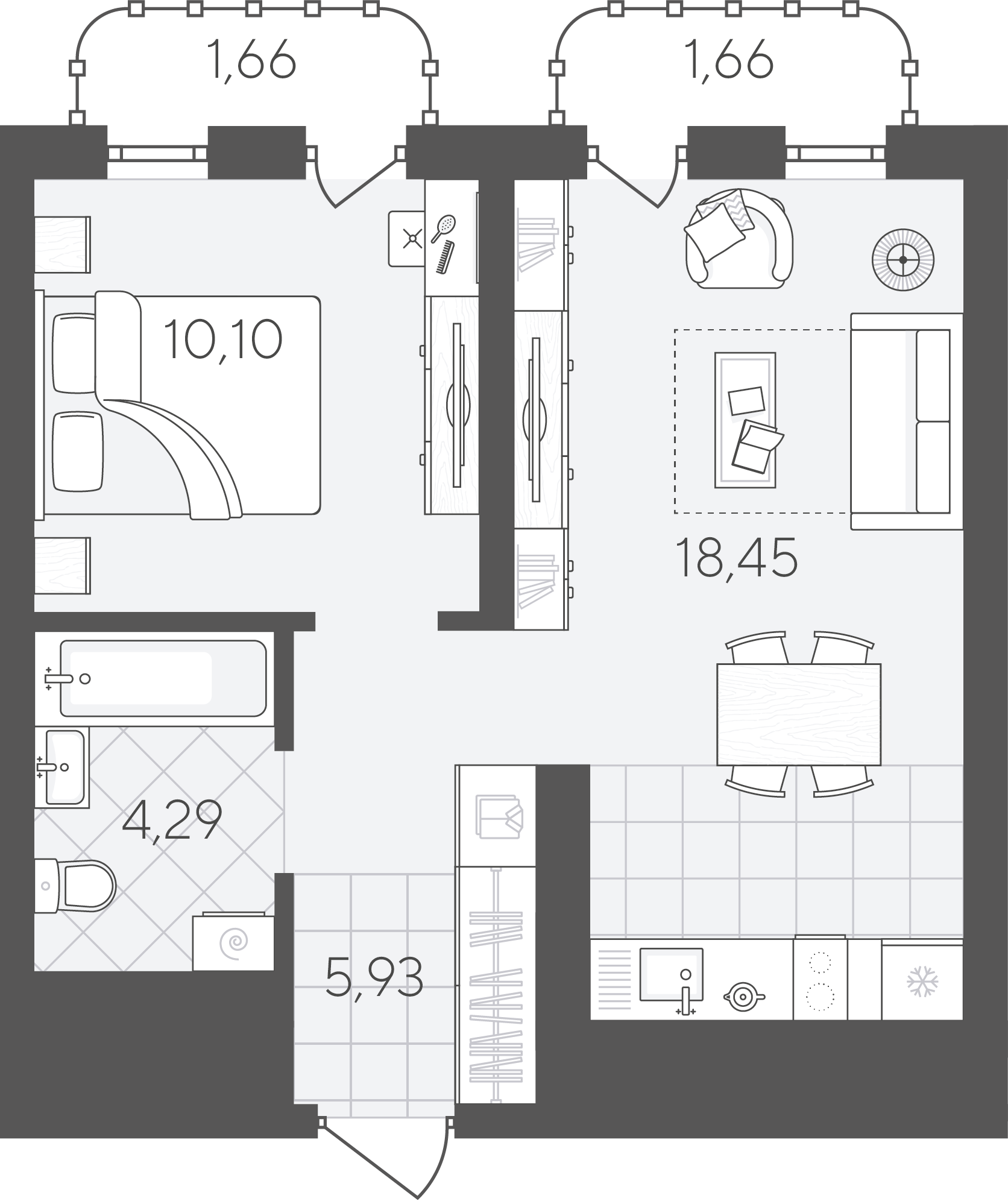 Скандиа. Квартал в Слободе