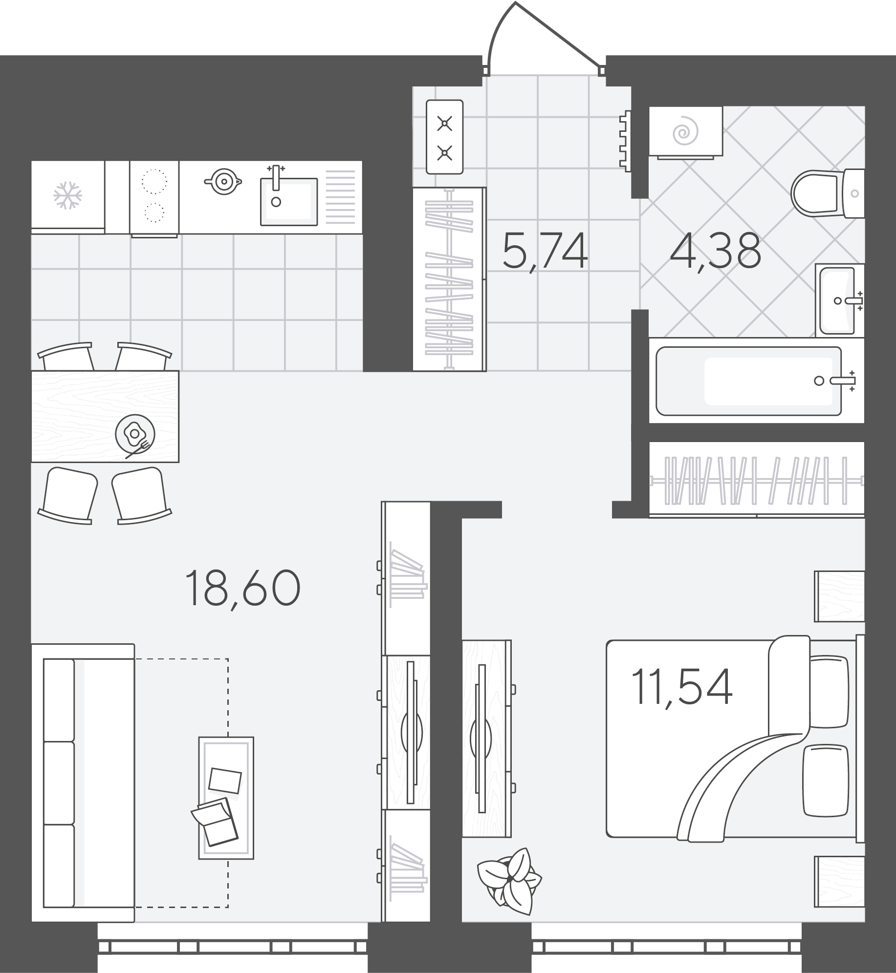 Скандиа. Квартал в Слободе