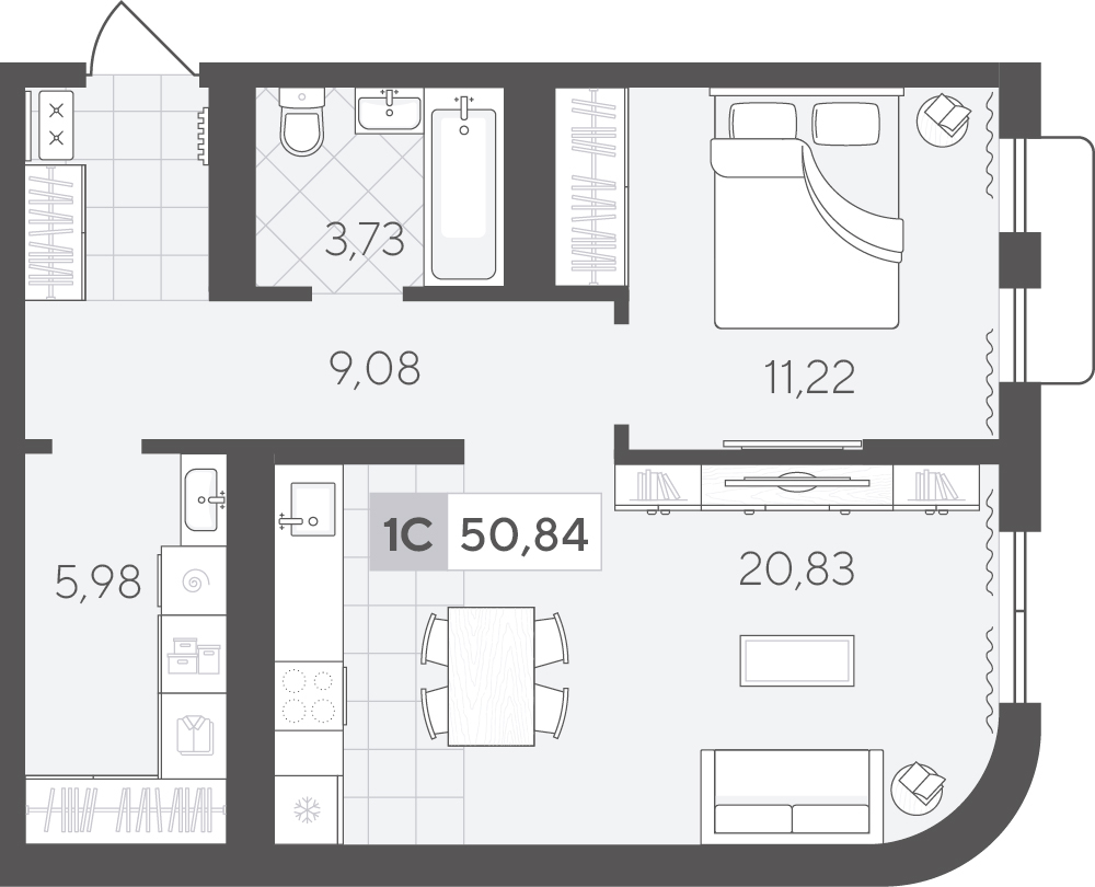 Скандиа. Квартал в Комарово Парк