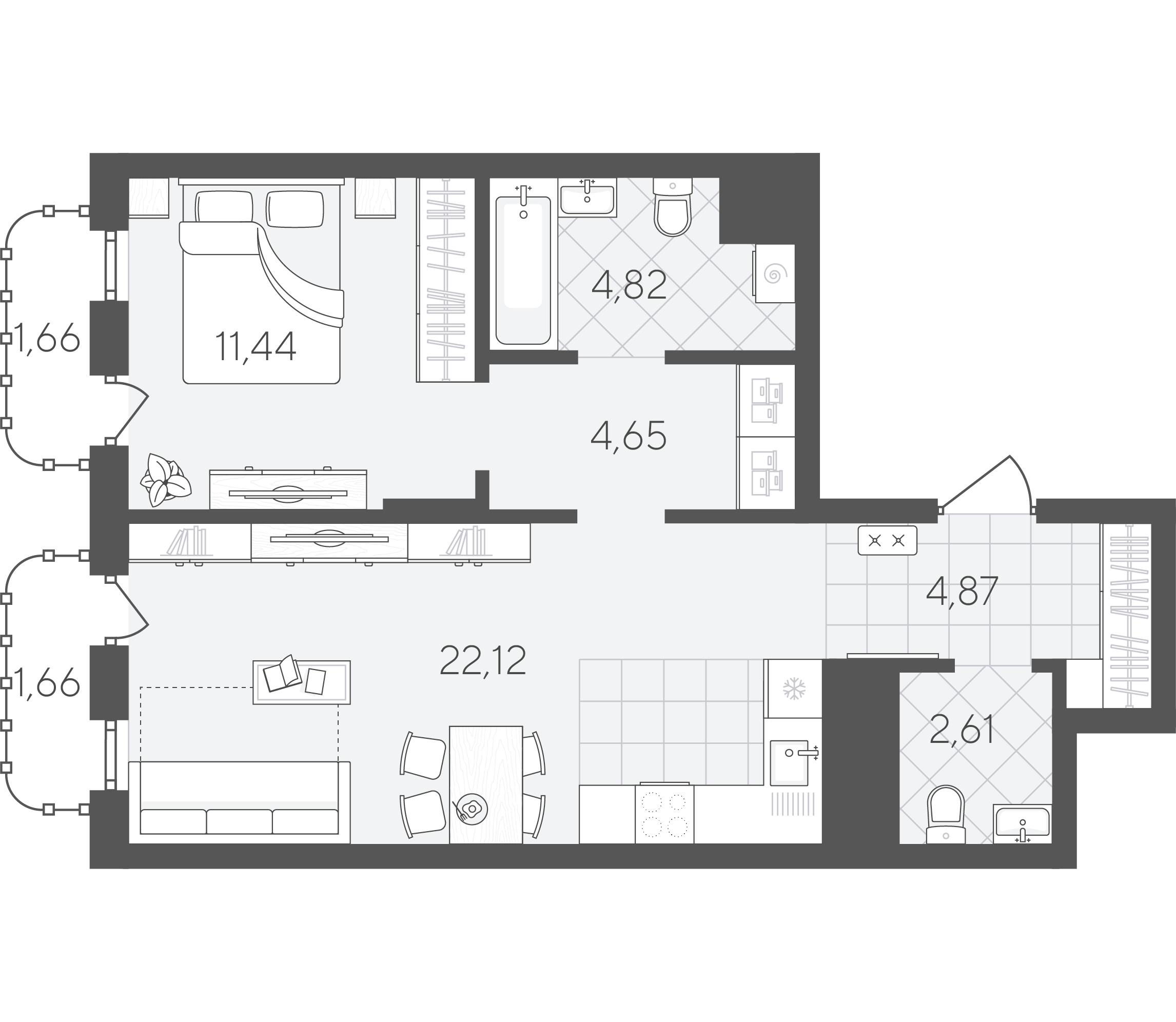Скандиа. Квартал в Слободе