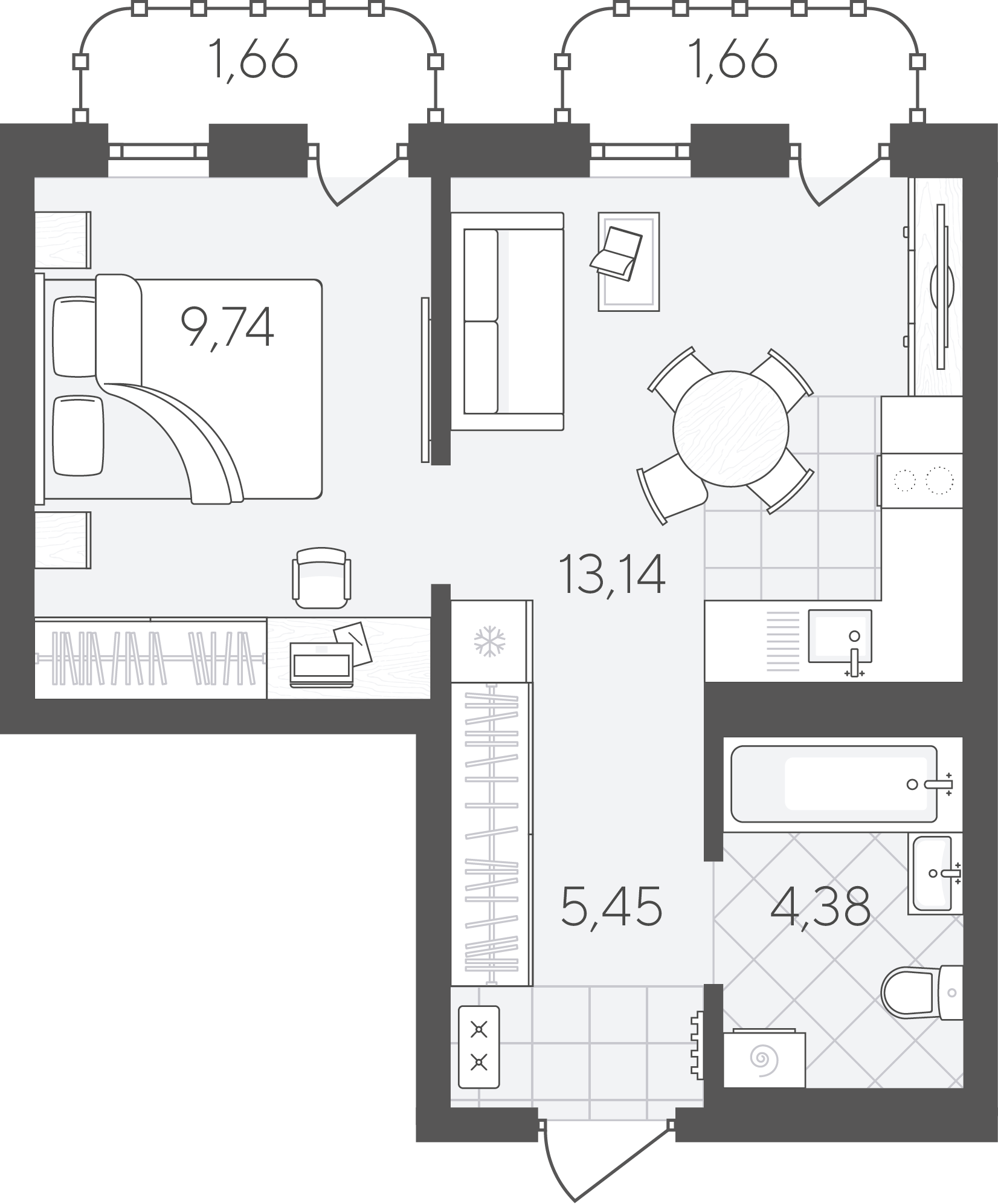 Скандиа. Квартал в Слободе