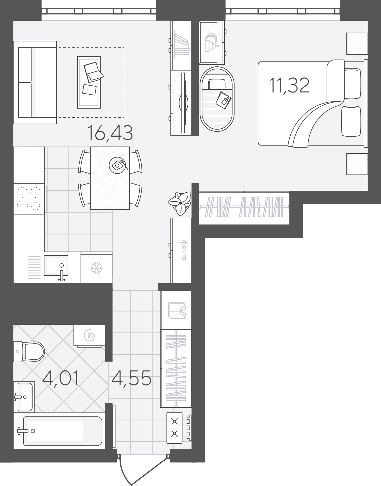 Скандиа. Квартал в Слободе