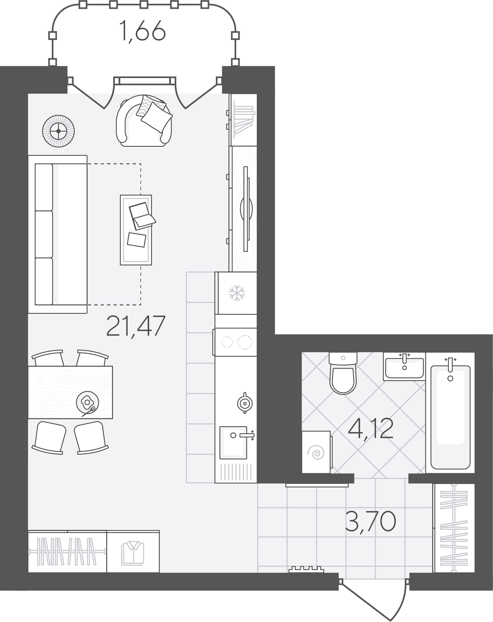 Скандиа. Квартал в Слободе