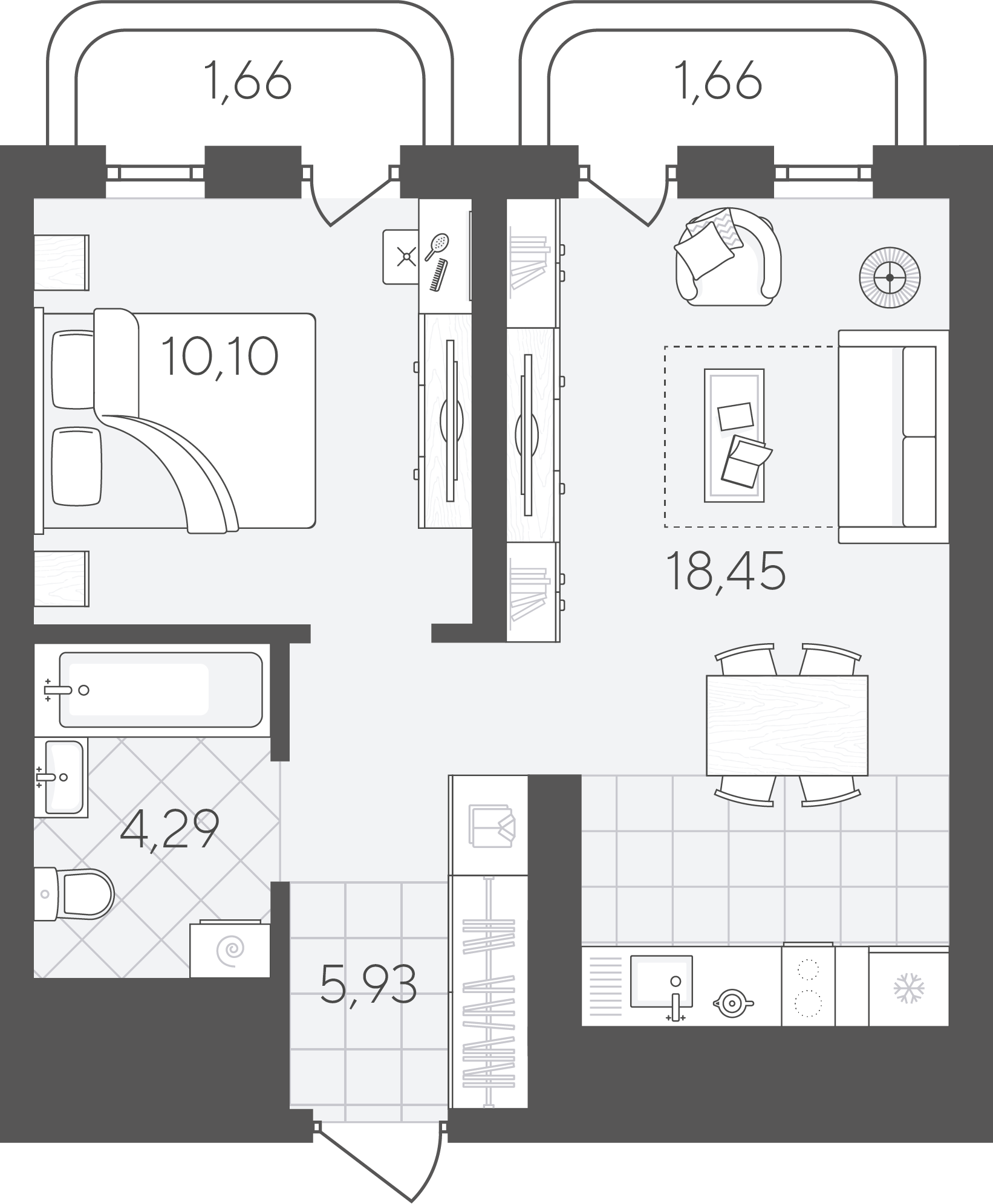Скандиа. Квартал в Слободе
