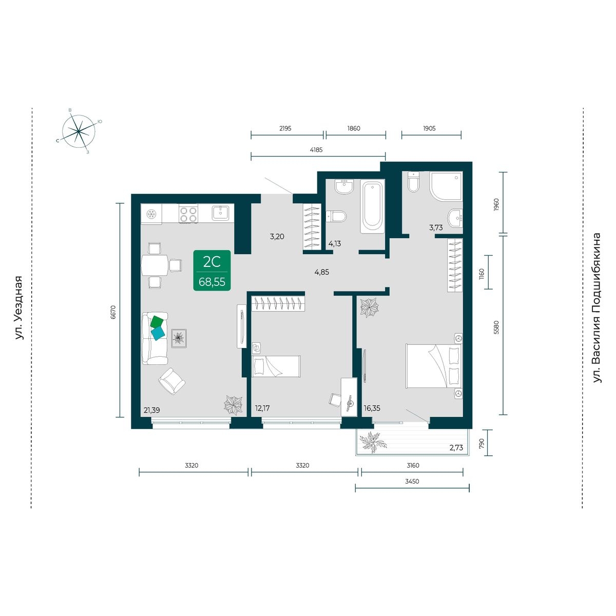 Уездные кварталы