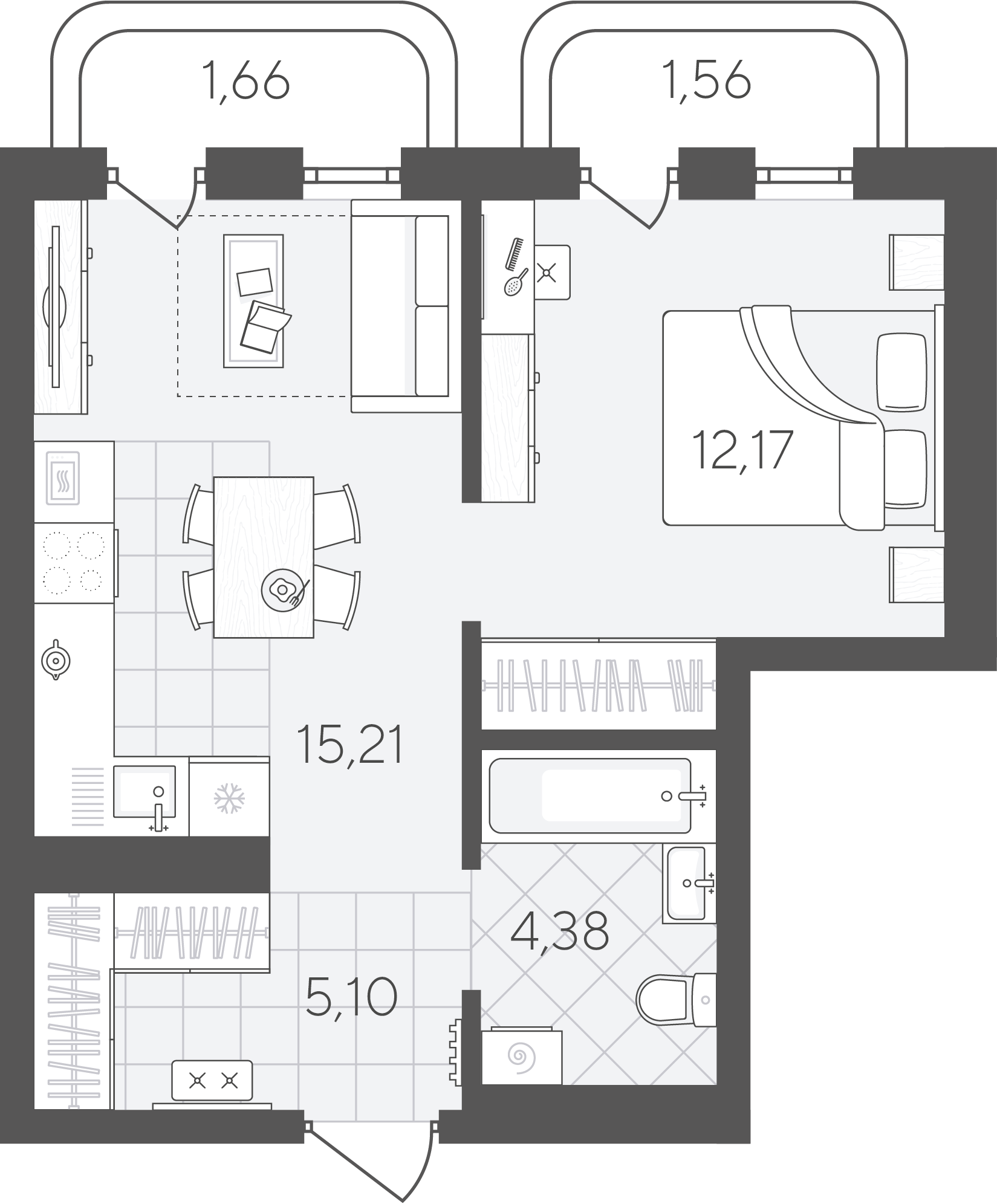 Скандиа. Квартал в Слободе
