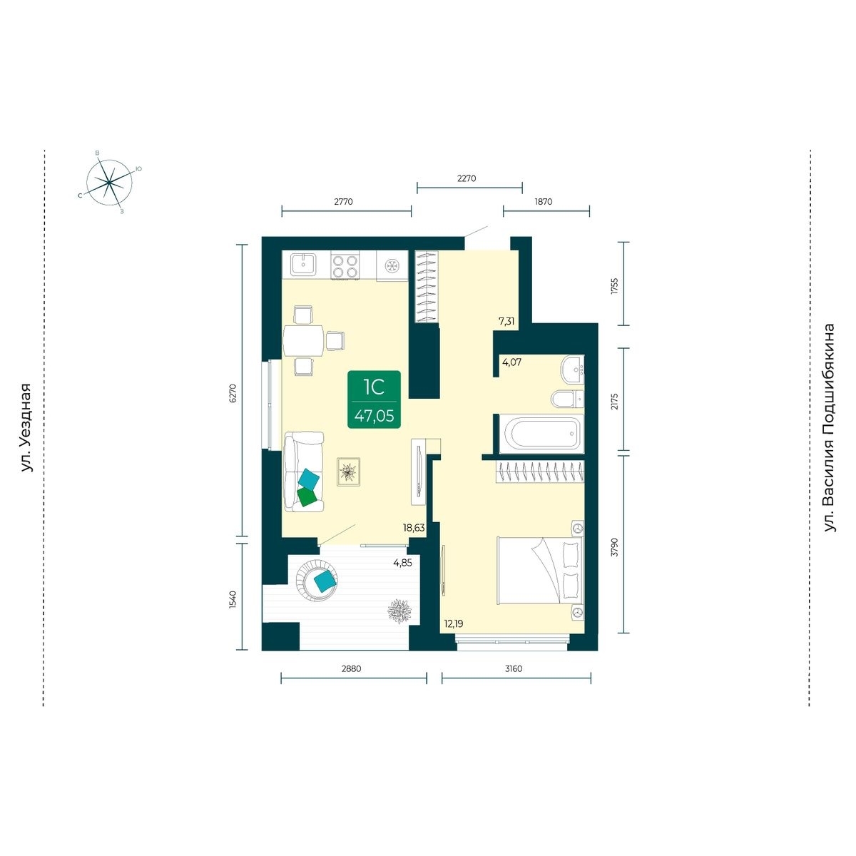 Уездные кварталы