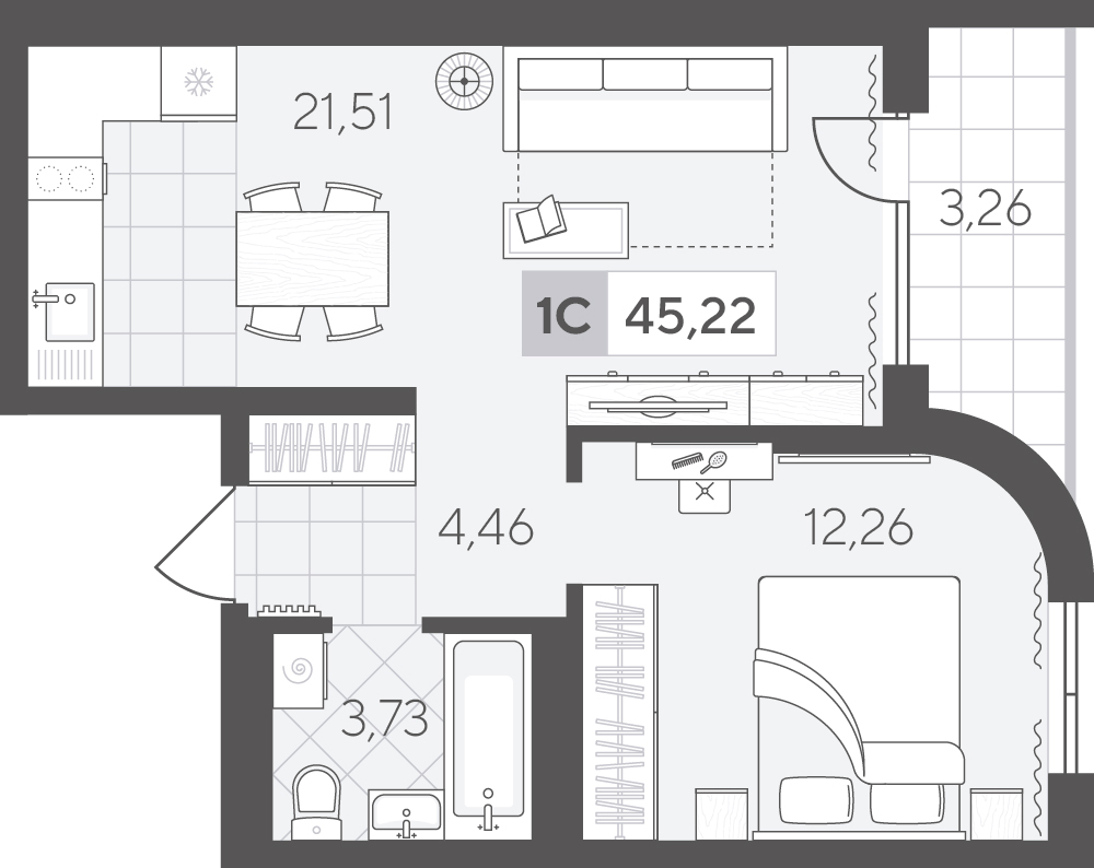 Скандиа. Квартал в Комарово Парк