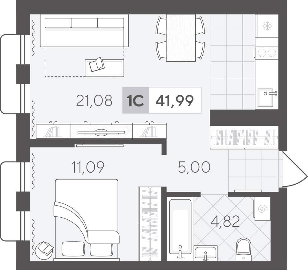 Скандиа. Квартал в Комарово Парк