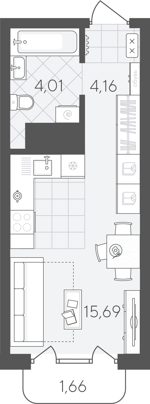 Скандиа. Квартал в Слободе