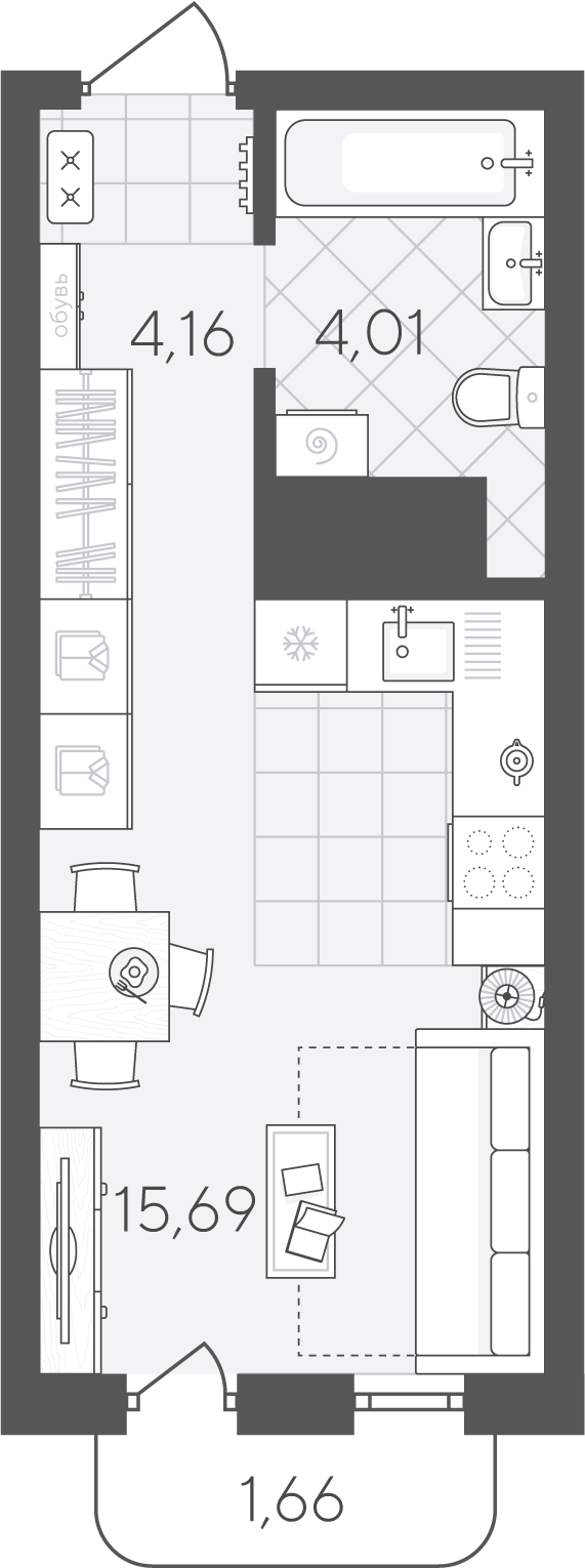 Скандиа. Квартал в Слободе