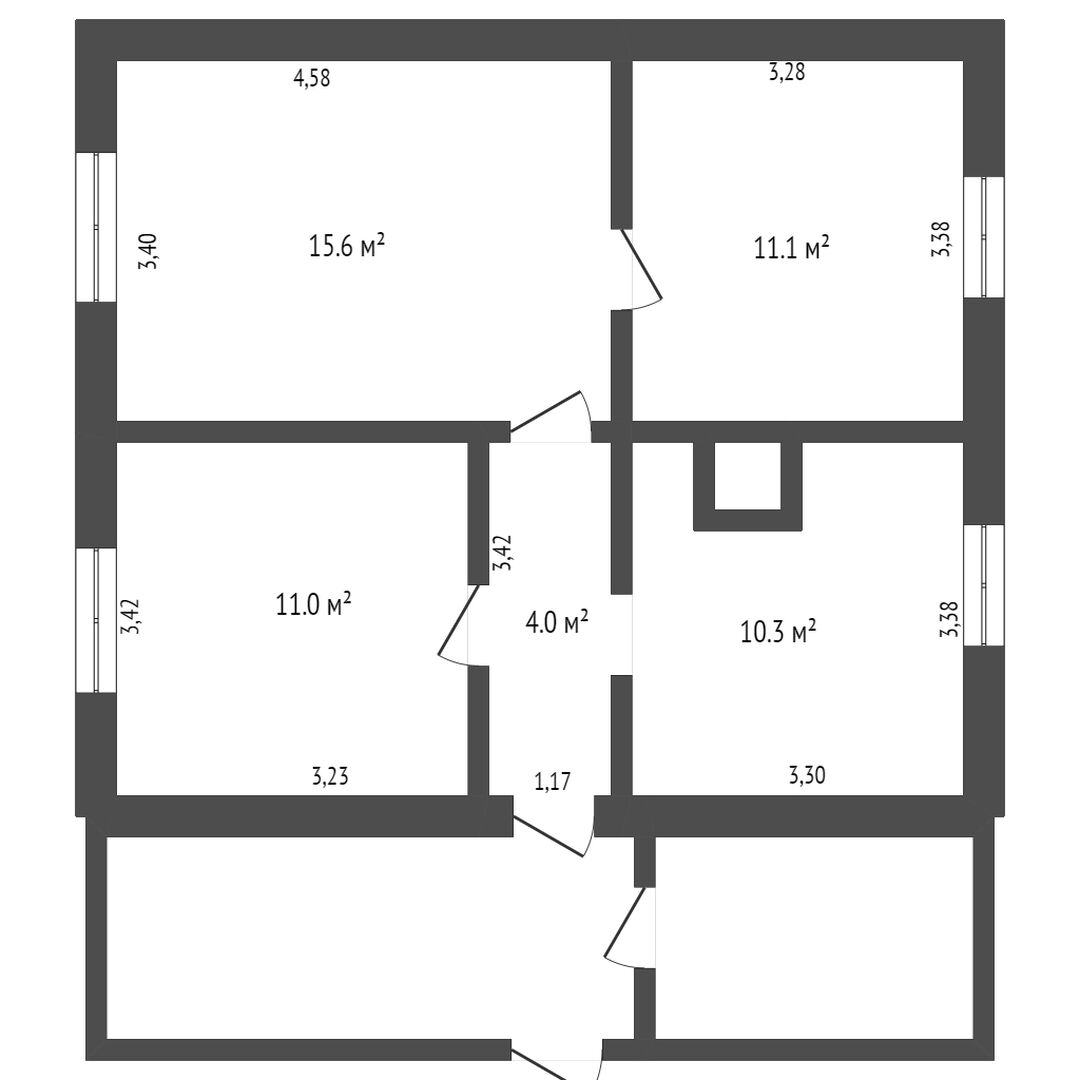 Продажа дома, 52м <sup>2</sup>, 18 сот., Заводоуковск, Колесниково с, Советская