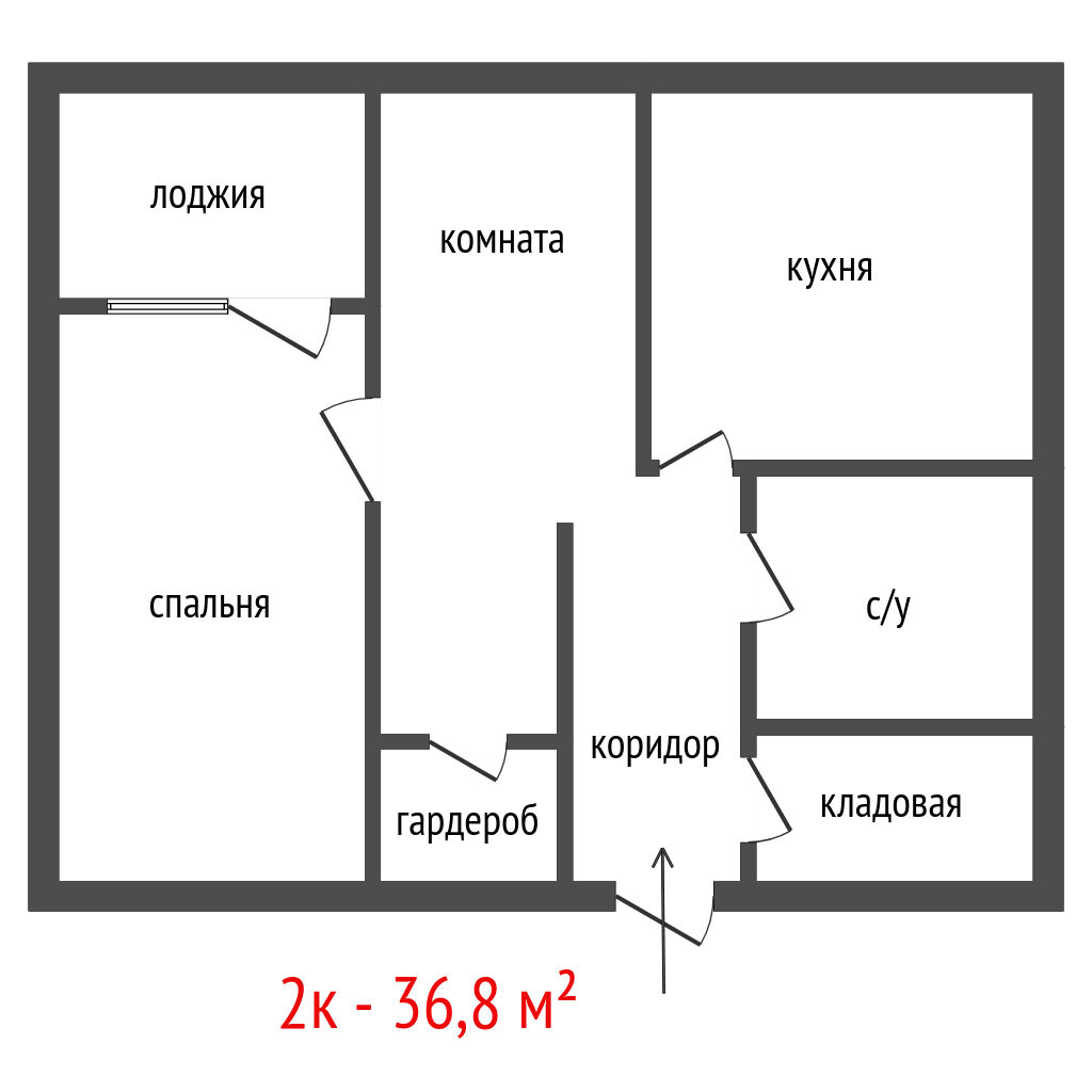 Продажа 2-комнатной квартиры, Екатеринбург, Академика Бардина,  3 к 1