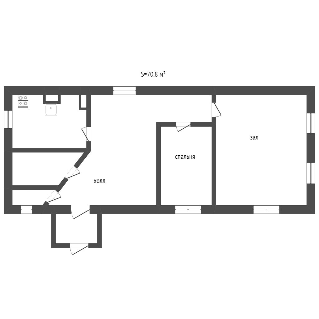 Продажа дома, 70м <sup>2</sup>, 6 сот., Саратов, Саратовская область,  Саратов