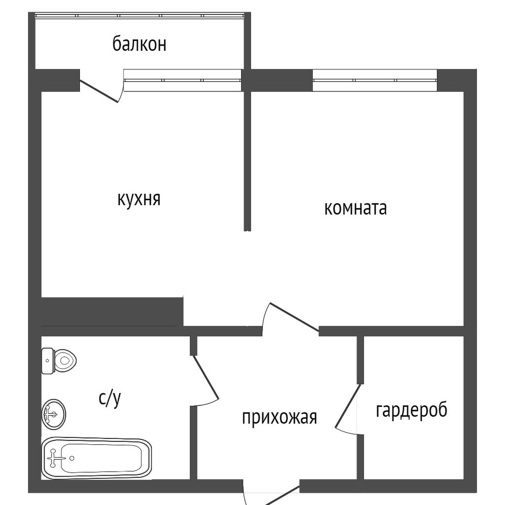 Продажа 1-комнатной квартиры, Сосновоборск, Юности,  53