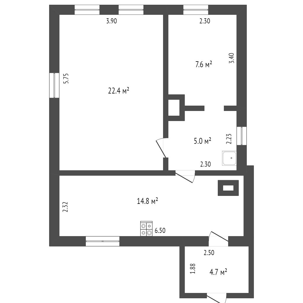 Продажа дома, 58м <sup>2</sup>, 6 сот., Саратов, Саратовская область,  Заводской