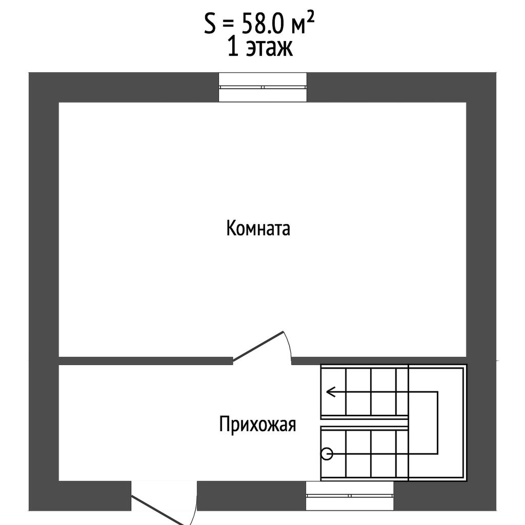 Продажа дома, 58м <sup>2</sup>, 2 сот., Саратов, Саратовская область,  Волжский 