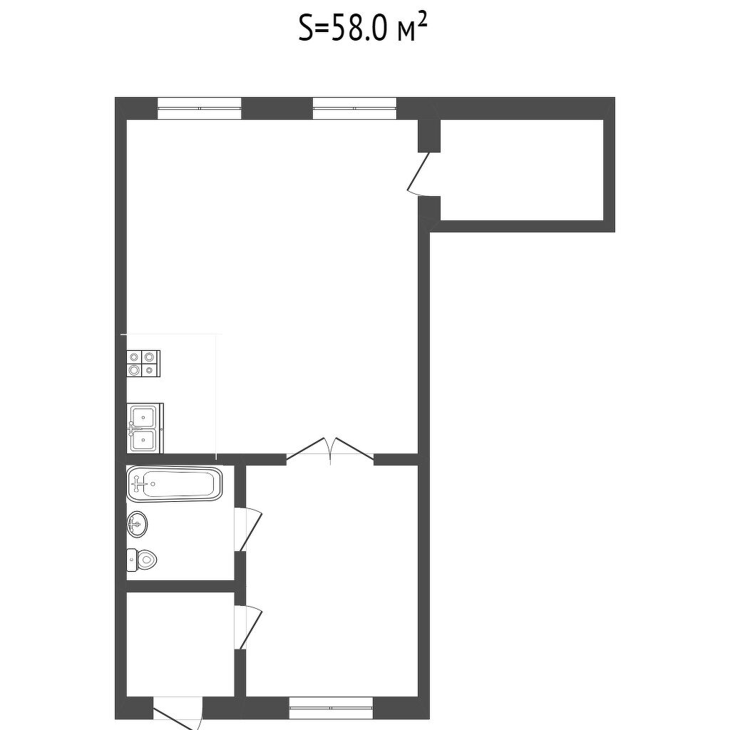 Продажа 1-комнатной квартиры, Заводоуковск, Профсоюзная,  1