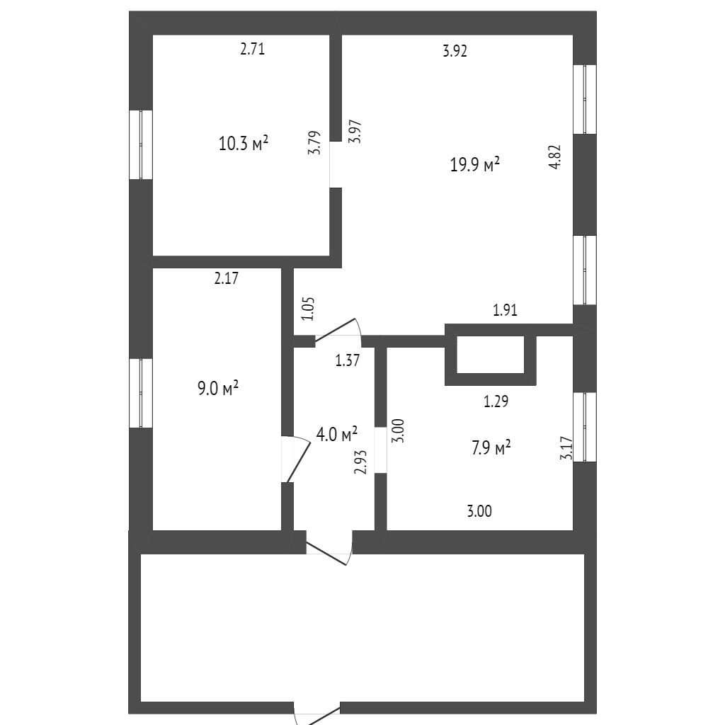 Продажа дома, 51м <sup>2</sup>, 23 сот., Заводоуковск, Речной п, Лесная