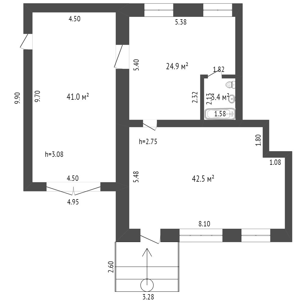 Продажа коммерческой недвижимости, 111м <sup>2</sup>, Ялуторовск, Сирина,  7