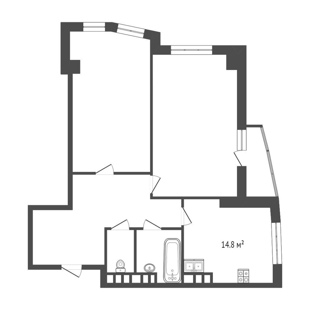 Купить квартиру в монолитном доме в Самаре: продажа недорого, 🏢 цены