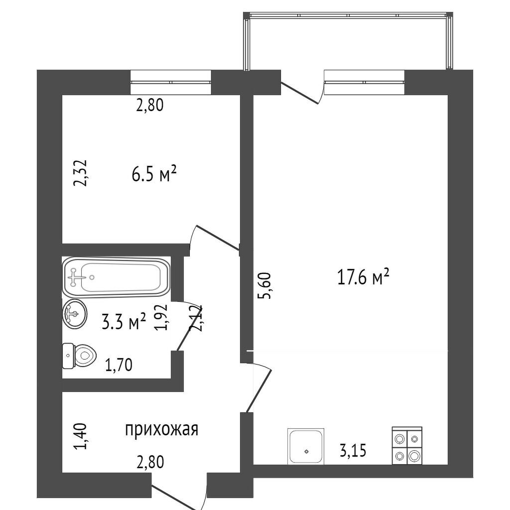 Продажа 1-комнатной квартиры, Заводоуковск, Щорса,  20