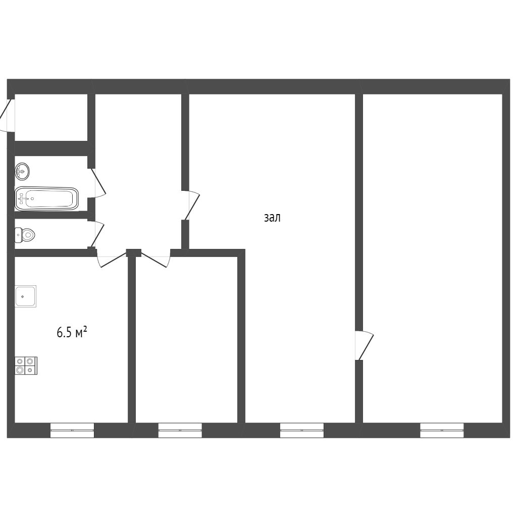 Продажа 3-комнатной квартиры, Саратов, Саратовская область,  Саратов