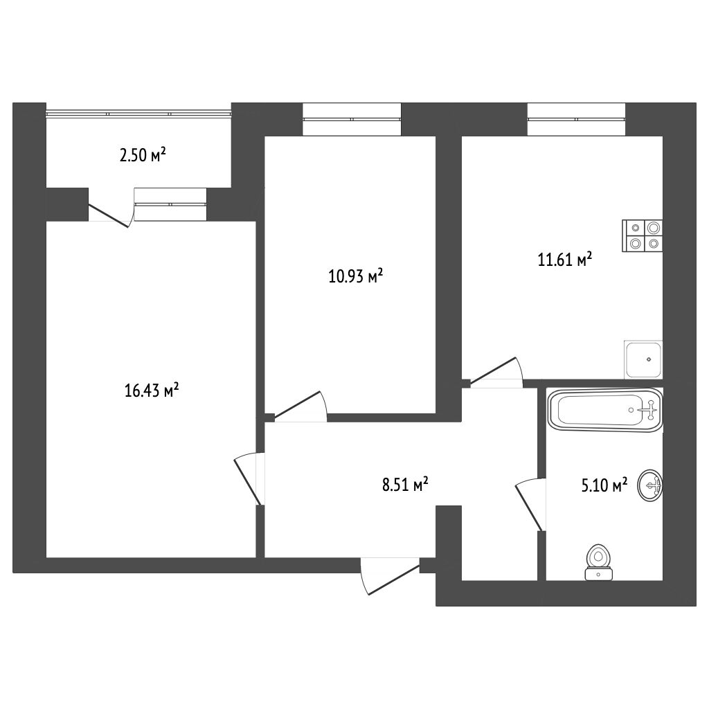 Продажа 2-комнатной квартиры, Саратов, Саратовская область,  Энгельс