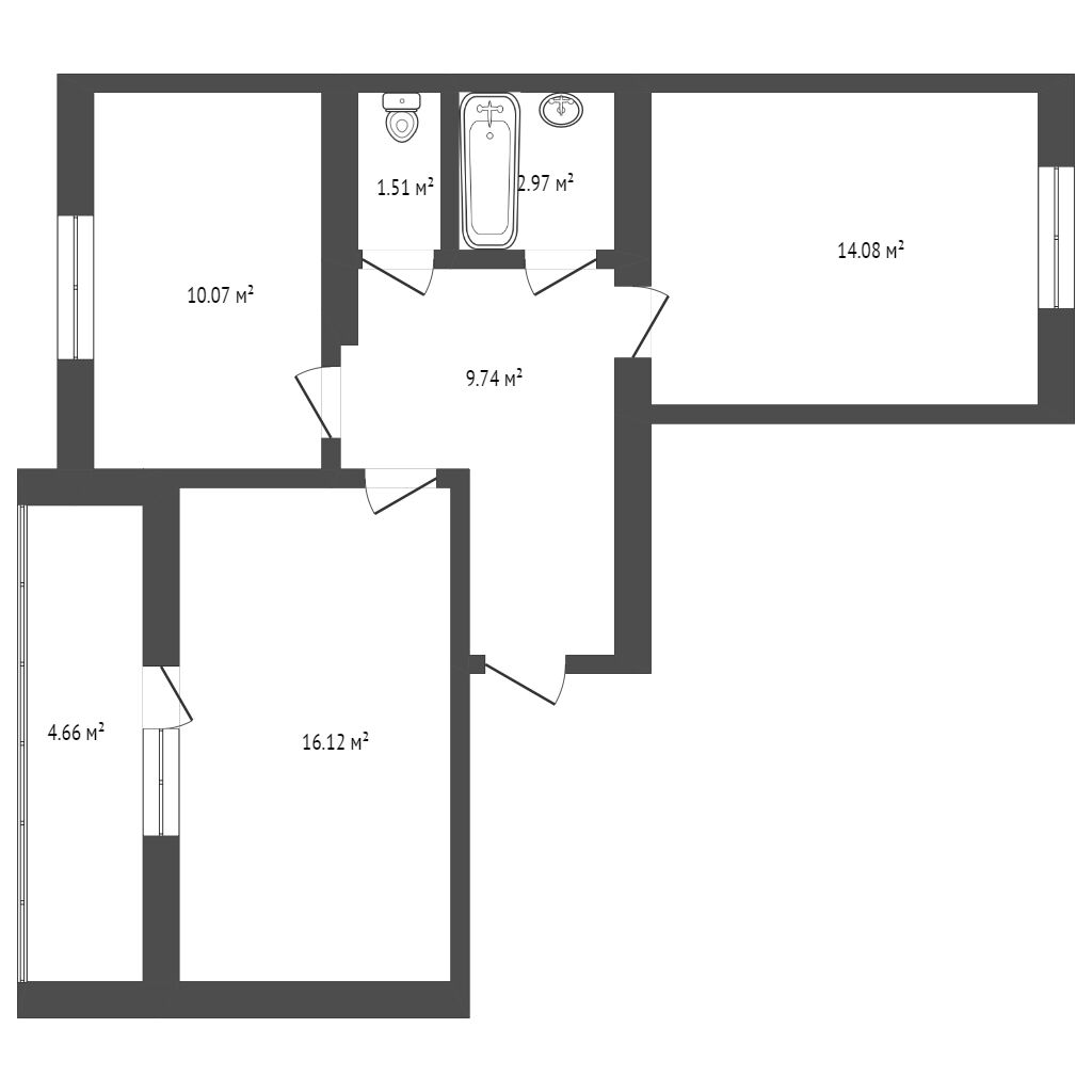 Продажа 2-комнатной квартиры, Саратов, Саратовская область,  Саратов