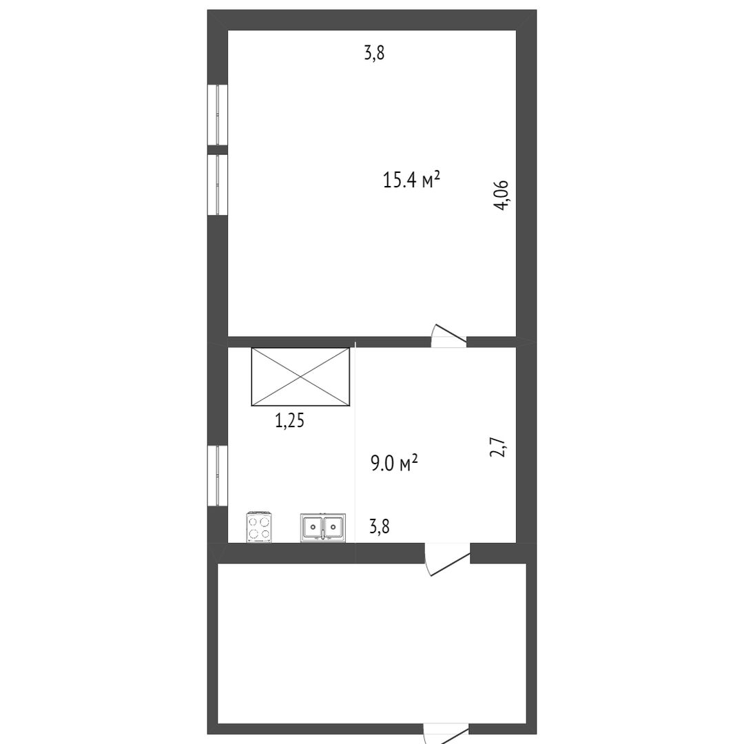 Продажа 1-комнатной квартиры, Заводоуковск, Школьная,  1