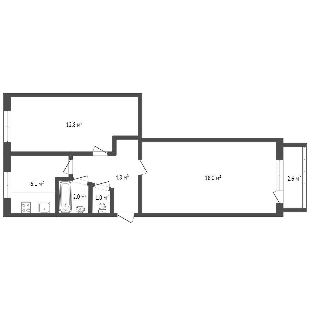 Продажа 2-комнатной квартиры, Саратов, Саратовская область,  Саратов