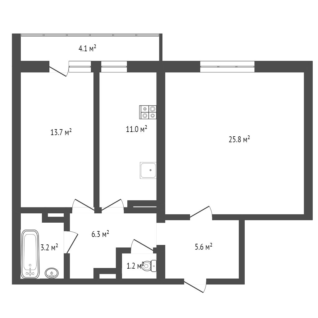 Продажа 2-комнатной квартиры, Саратов, Саратовская область,  Саратов