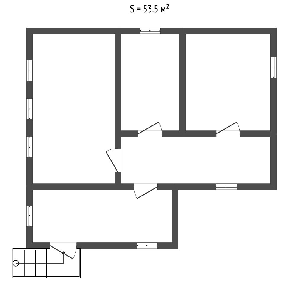 Продажа дома, 53м <sup>2</sup>, 3 сот., Саратов, Саратовская область,  Волжский 